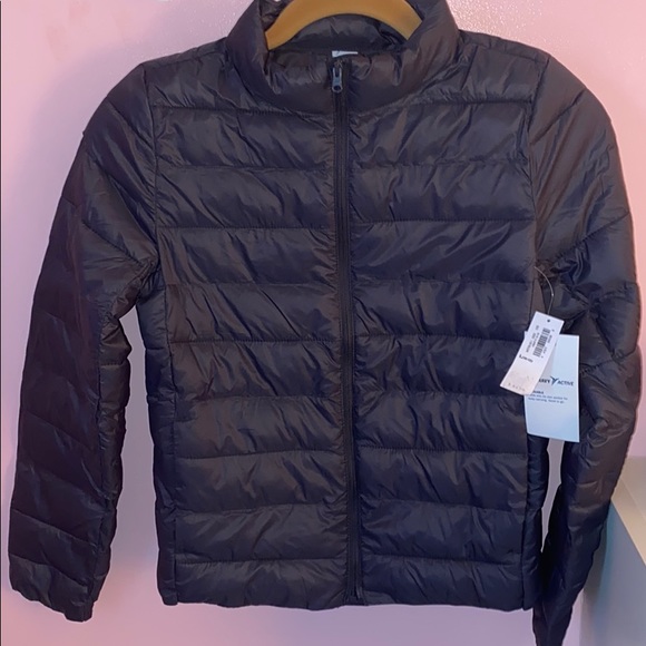 old navy packable down jacket